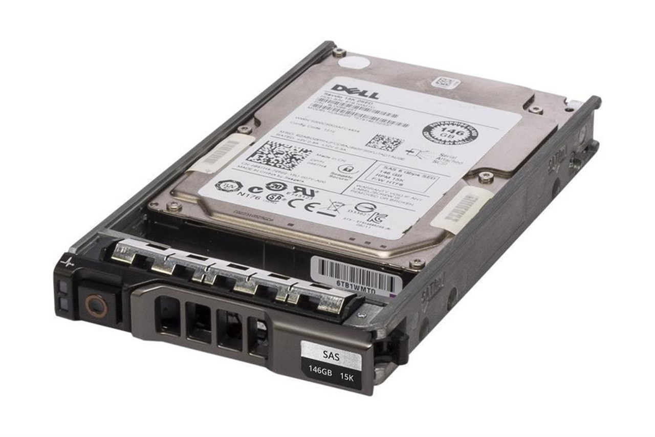 Dell 146GB 15000RPM SAS 6Gbps 2.5-inch Internal Hard Drive