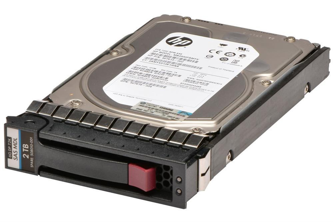 HP 2TB 7200RPM SAS 6Gbps 3.5-inch Internal Hard Drive