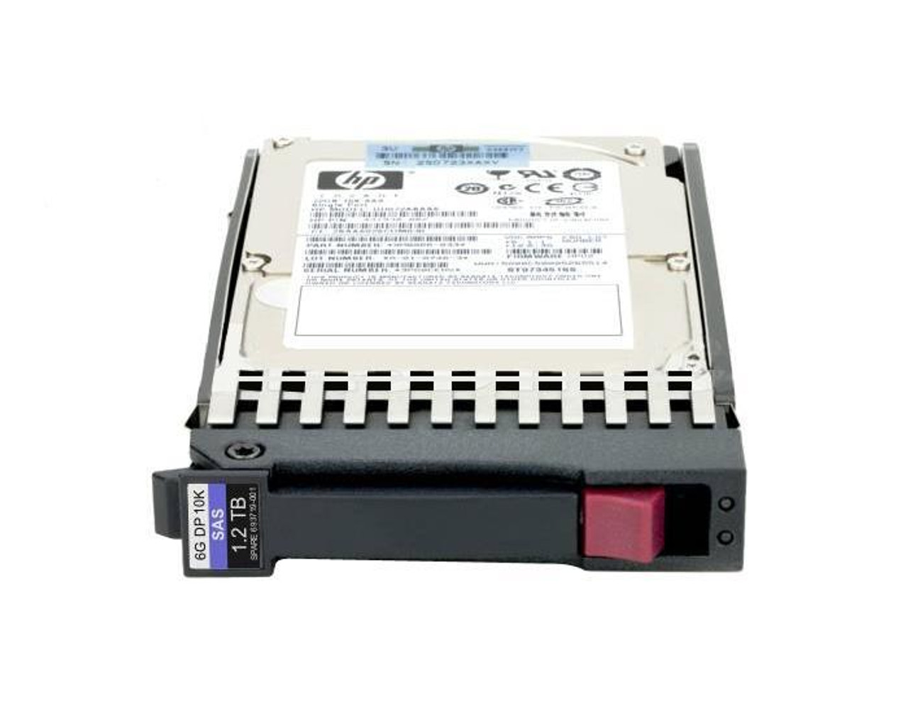 HP 1.2TB 10000RPM SAS 6Gbps (512n) 2.5-inch Internal Hard Drive