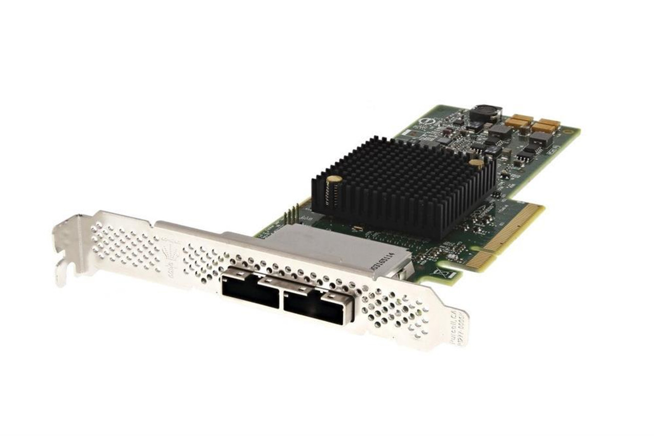 Dell Dual-Port 6GBps PCI Express 2.0 x8 SAS Low Profile HBA External Controller