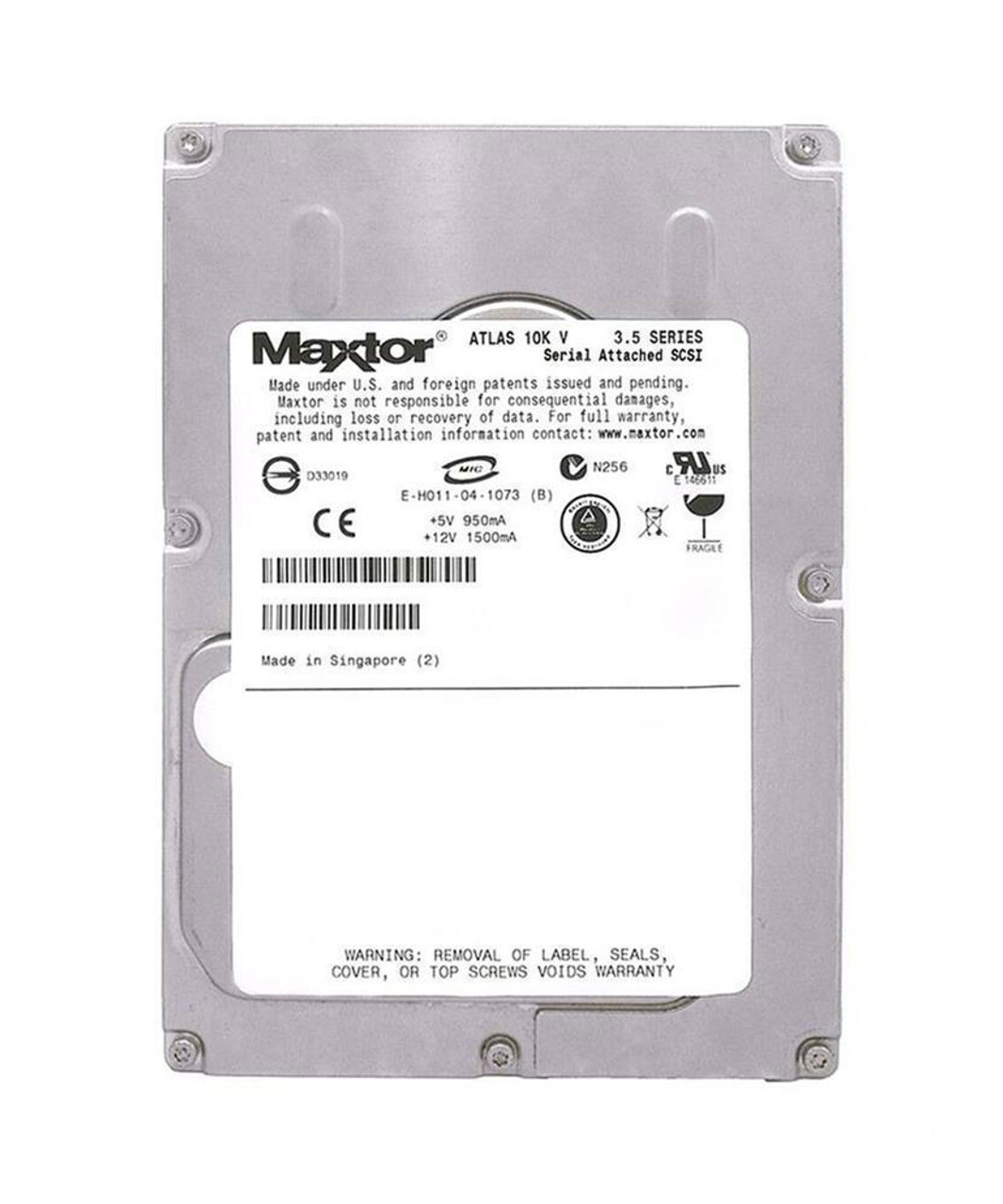 Maxtor 300GB 10000RPM SAS 3.5-inch Internal Hard Drive HDD