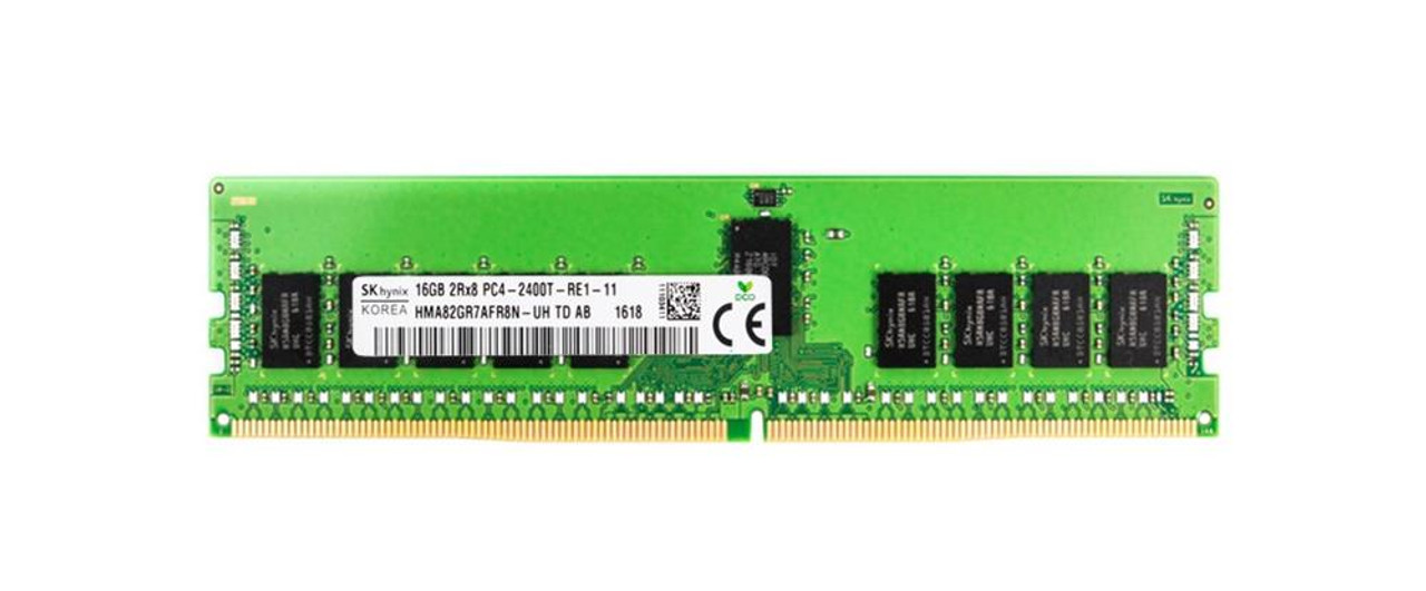 HMA82GR7AFR8N-UHTD-AB Hynix 16GB PC4-19200 DDR4-2400MHz Registered ECC CL17 288-Pin DIMM 1.2V Dual Rank Memory Module