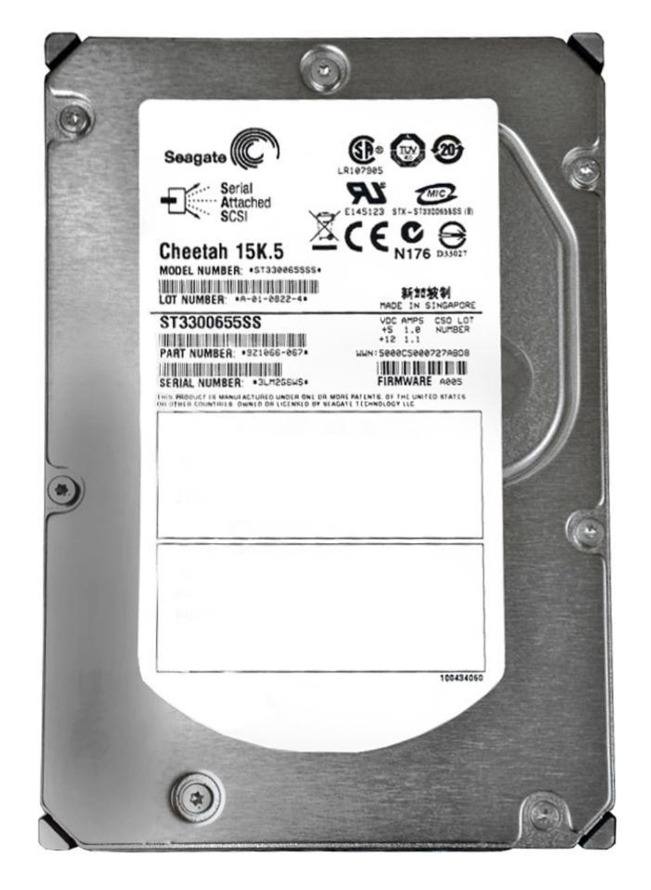 Seagate Cheetah 15K.5 300GB 15000RPM SAS 3Gbps 16MB Cache 3.5-inch Internal Hard Drive (20-Pack)