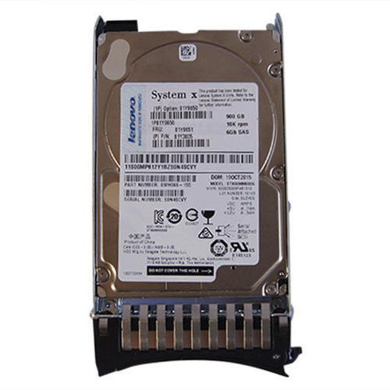 Lenovo 900GB 10000RPM SAS 2.5-inch Internal Hard Drive