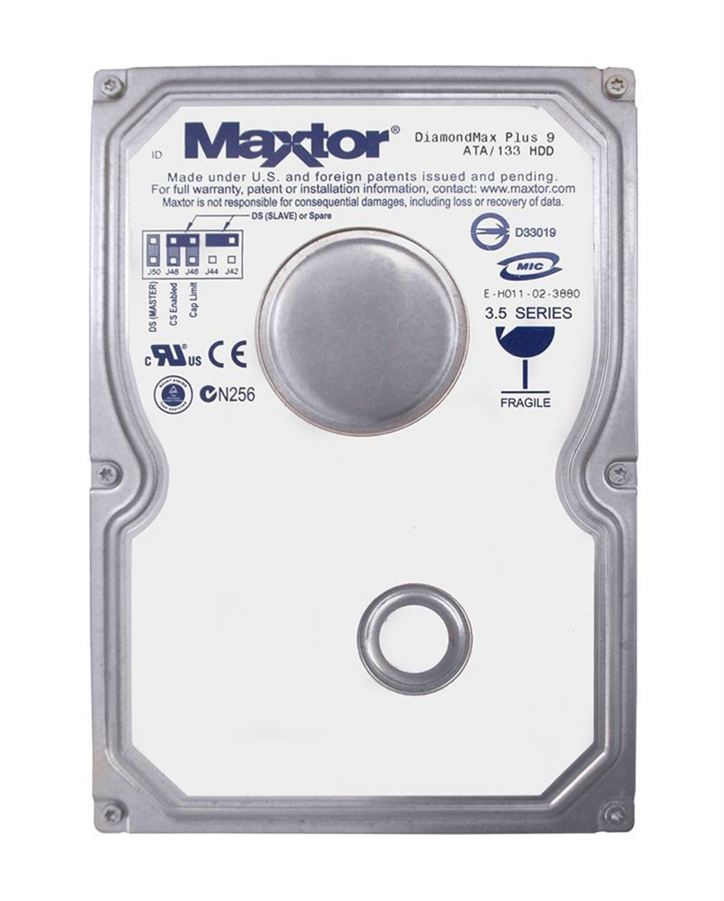 Maxtor DiamondMax Plus 9 250GB 7200RPM ATA-133 8MB Cache 3.5-inch Internal Hard Drive