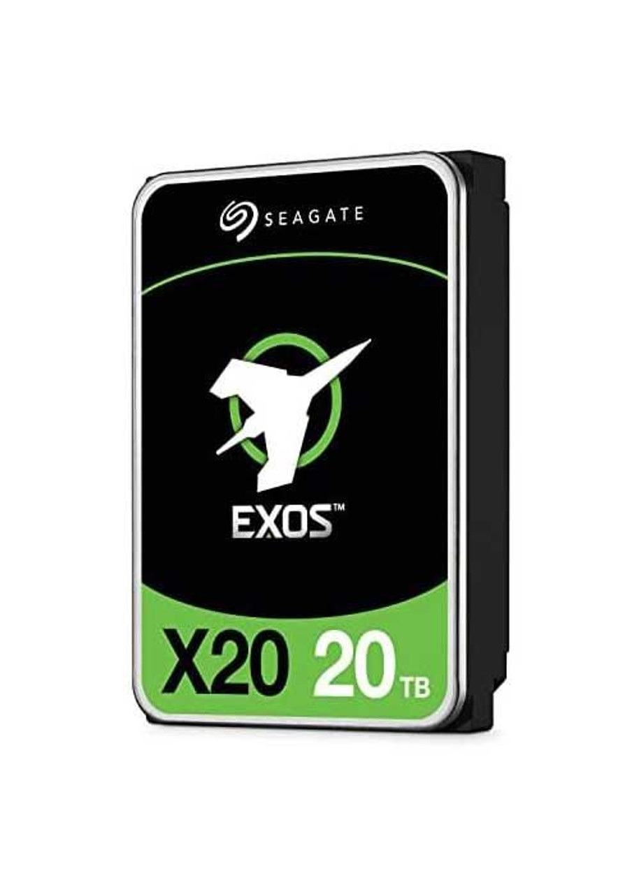 Seagate Enterprise Exos X20 20TB 7200RPM SAS 12Gbps 256MB Cache (512e 4Kn) 3.5-inch Internal Hard Drive
