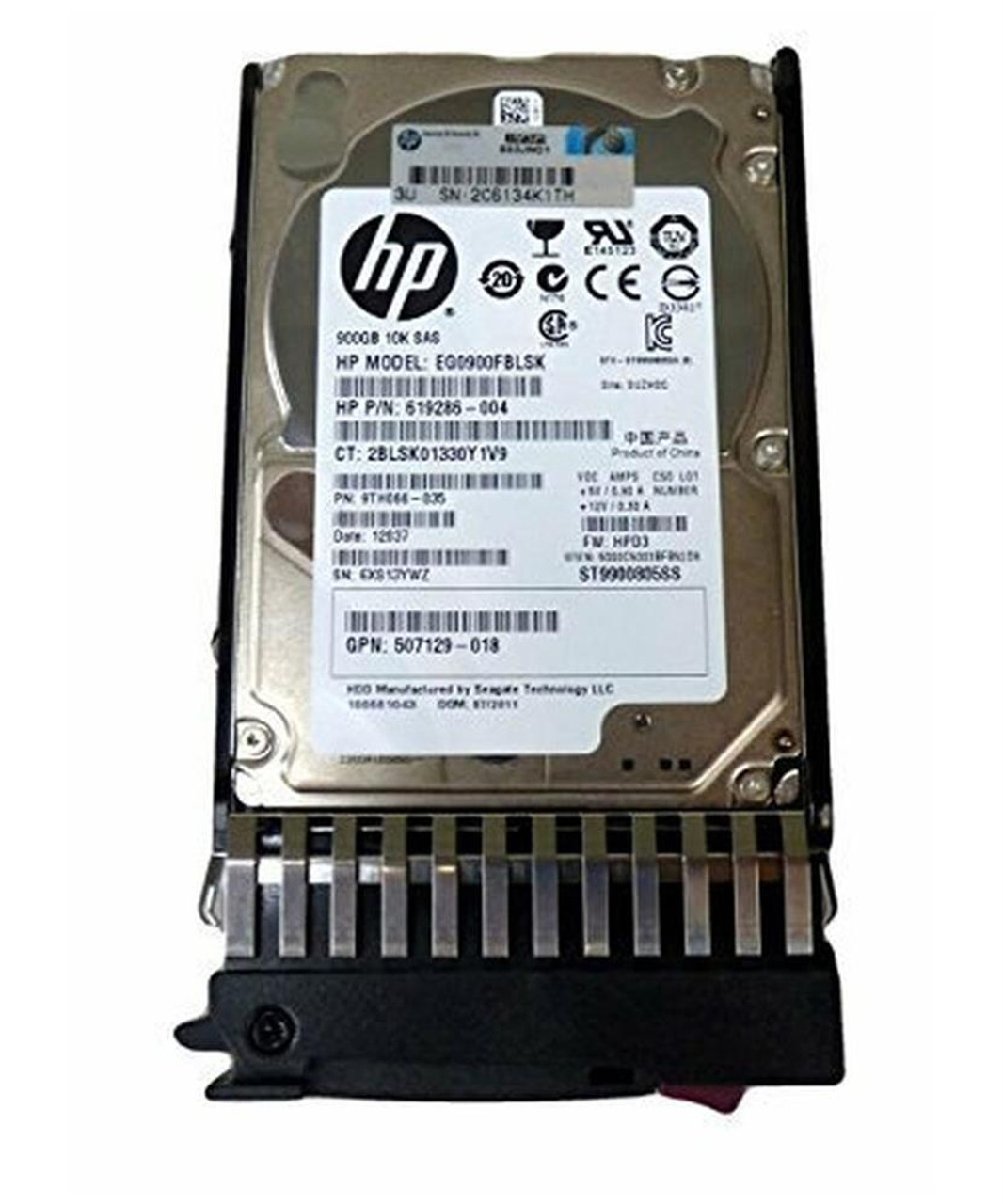 HP 900GB 10000RPM SAS 6Gbps 2.5-inch Internal Hard Drive