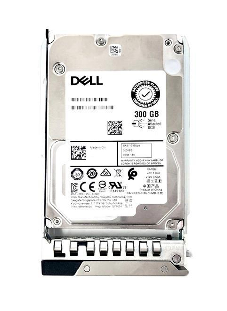 Dell 300GB 15000Rpm SAS 12GB S 2.5 Inch 512N Hot Pluggable Hard Drive