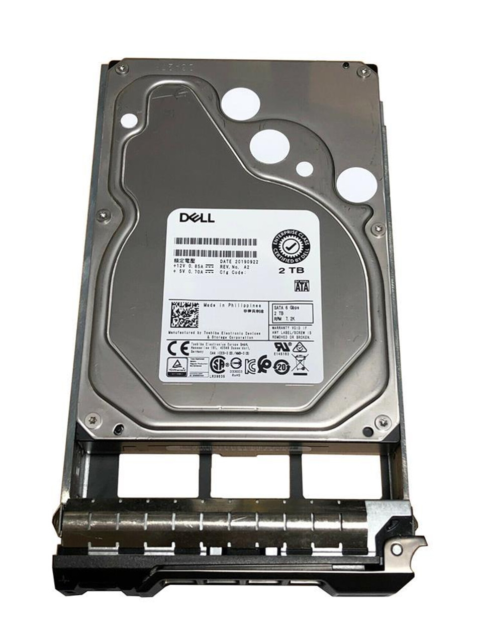 Dell 2TB 5400Rpm SATA 3Gbps 2.5 Inch Hard Drive