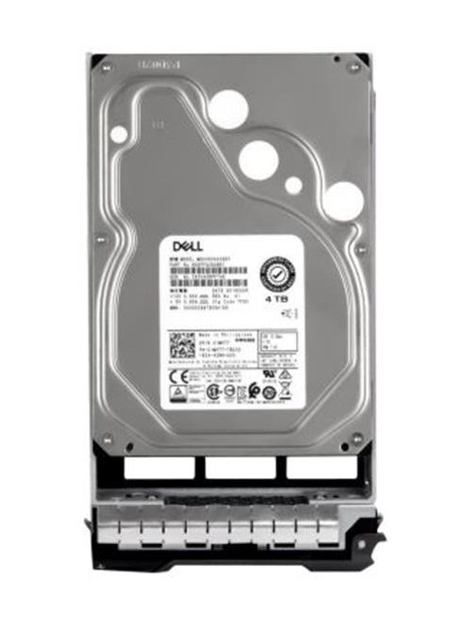 Dell 4TB 7200RPM SAS 12Gbps (512n) Hot Plug 3.5-inch Hard Drive with Tray