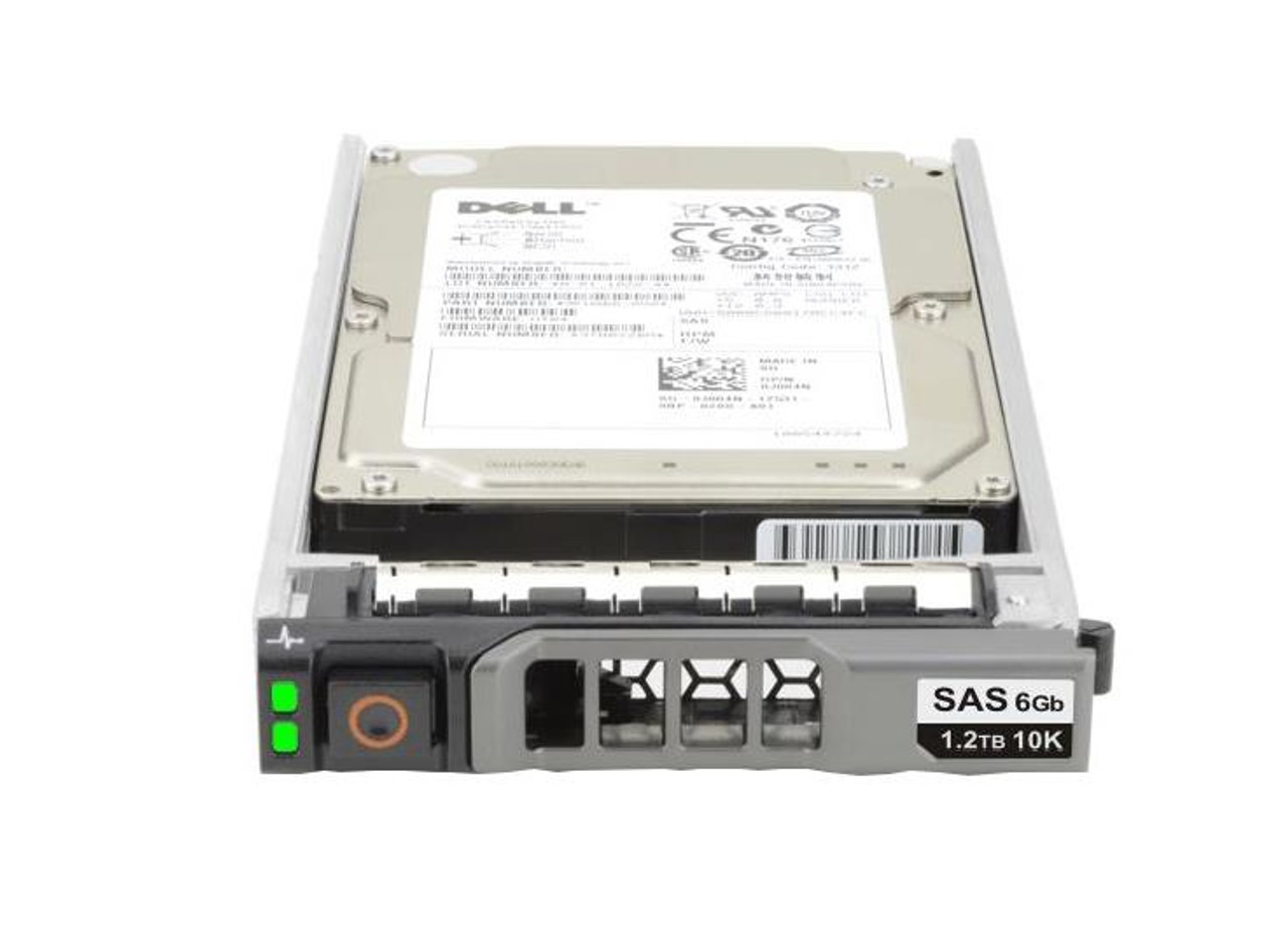 Dell 1.2TB 10000RPM SAS 6Gbps 64MB Cache (512n) Hot Swap 2.5-inch Internal Hard Drive