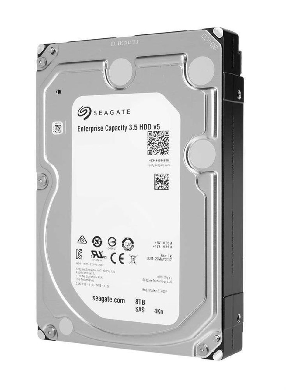 Dell 8TB 7200Rpm SAS 12Gbps 256Mb Buffer 512E Self Encrypting Fips 140 3.5Inch Hot Swap Hard Drive