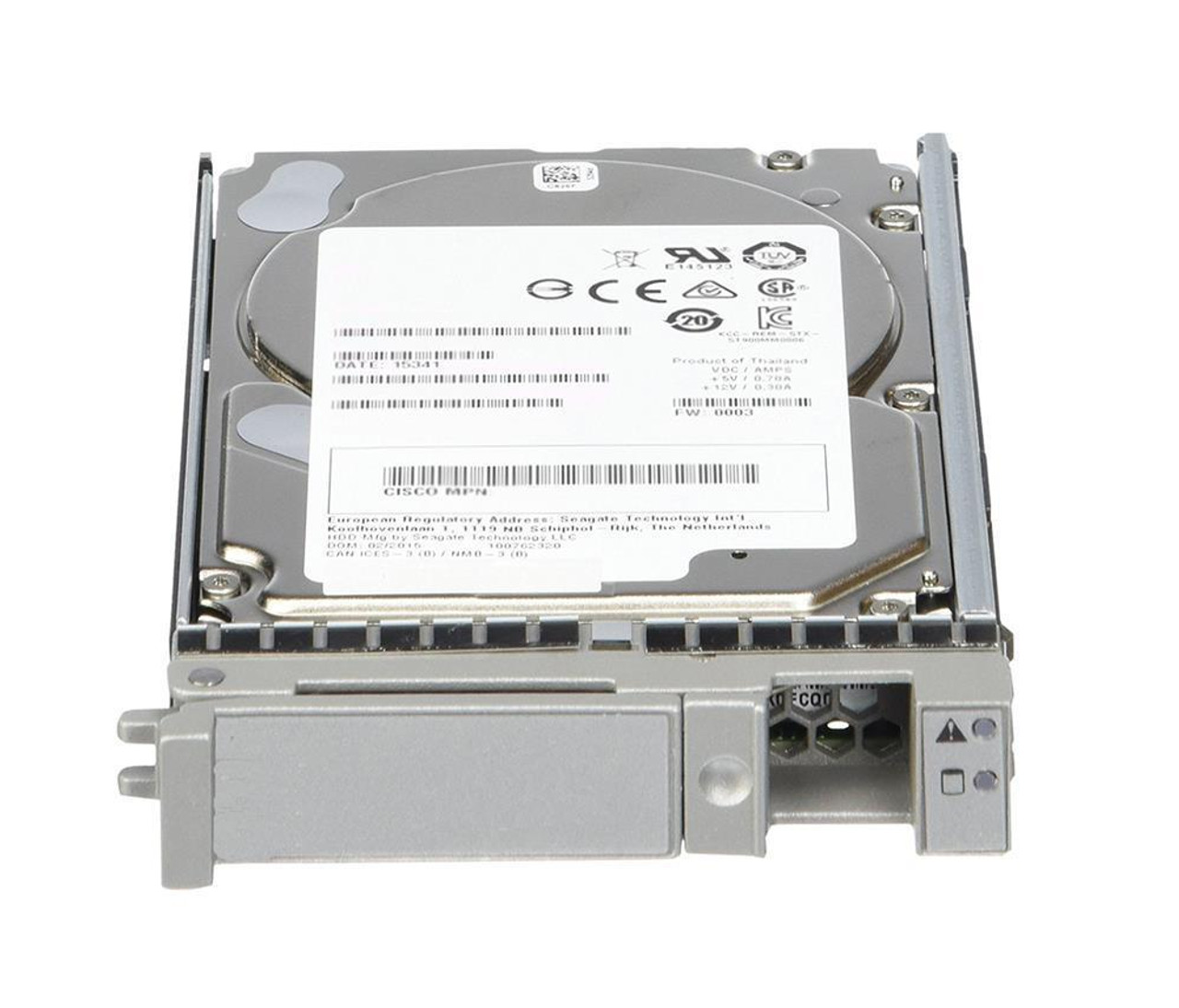 Cisco 16TB 7200RPM SAS 12Gbps (4K) 3.5-inch Internal Hard Drive
