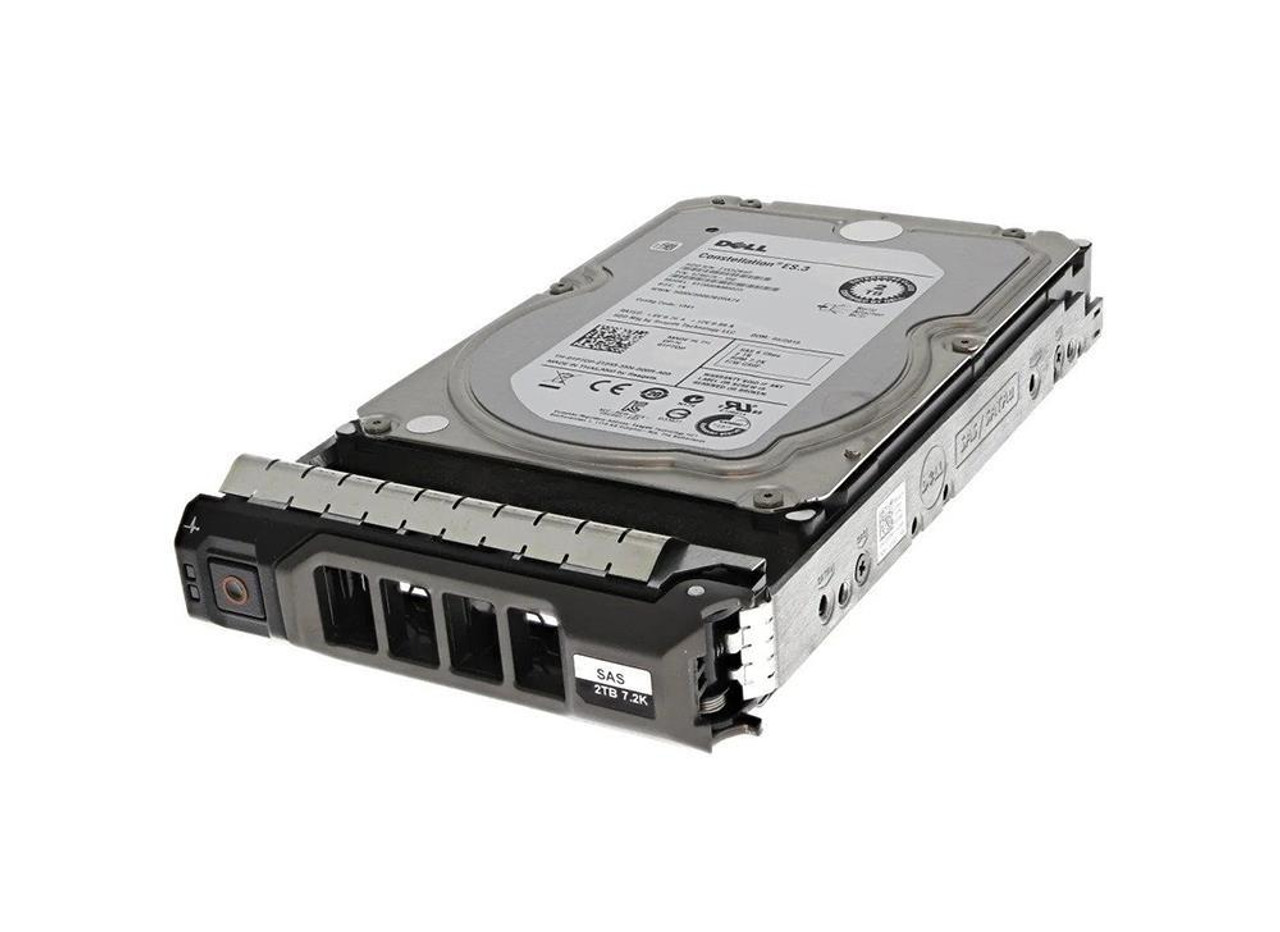 Dell 2TB 7200RPM SATA 6Gbps (512n) Hot Swap 3.5-inch Internal Hard Drive with Tray