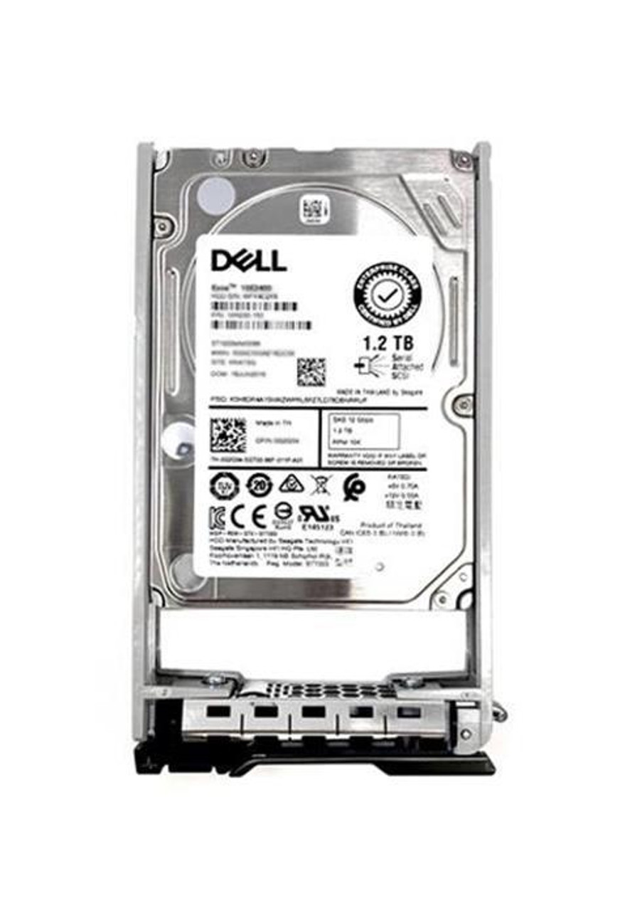Dell 1.2TB 10000Rpm SAS 12GB S 2.5 Hot Pluggable Self Encrypting Hard Drive For Server
