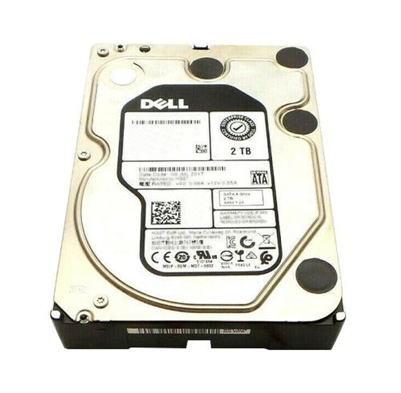 Dell 2TB 7200RPM SATA 6Gbps 2.5-inch Internal Hard Drive