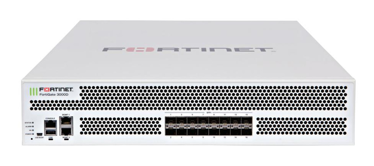 Fortinet FortiSandbox 3000D Network Security/Firewall Appliance - 4 Port - 1000Base-X 1000Base-T 10GBase-X - 10 Gigabit Ethernet - 4 x RJ-45 - 4