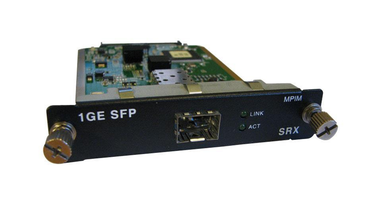 Juniper 1-Port SFP Gigabit Ethernet mini PIM for SRX with GE backplane support (Refurbished)