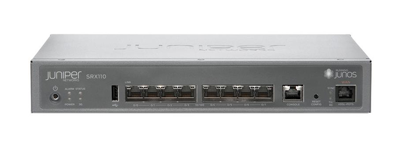 Juniper SRX110 Services Gateway with 8xFE ports (Refurbished)