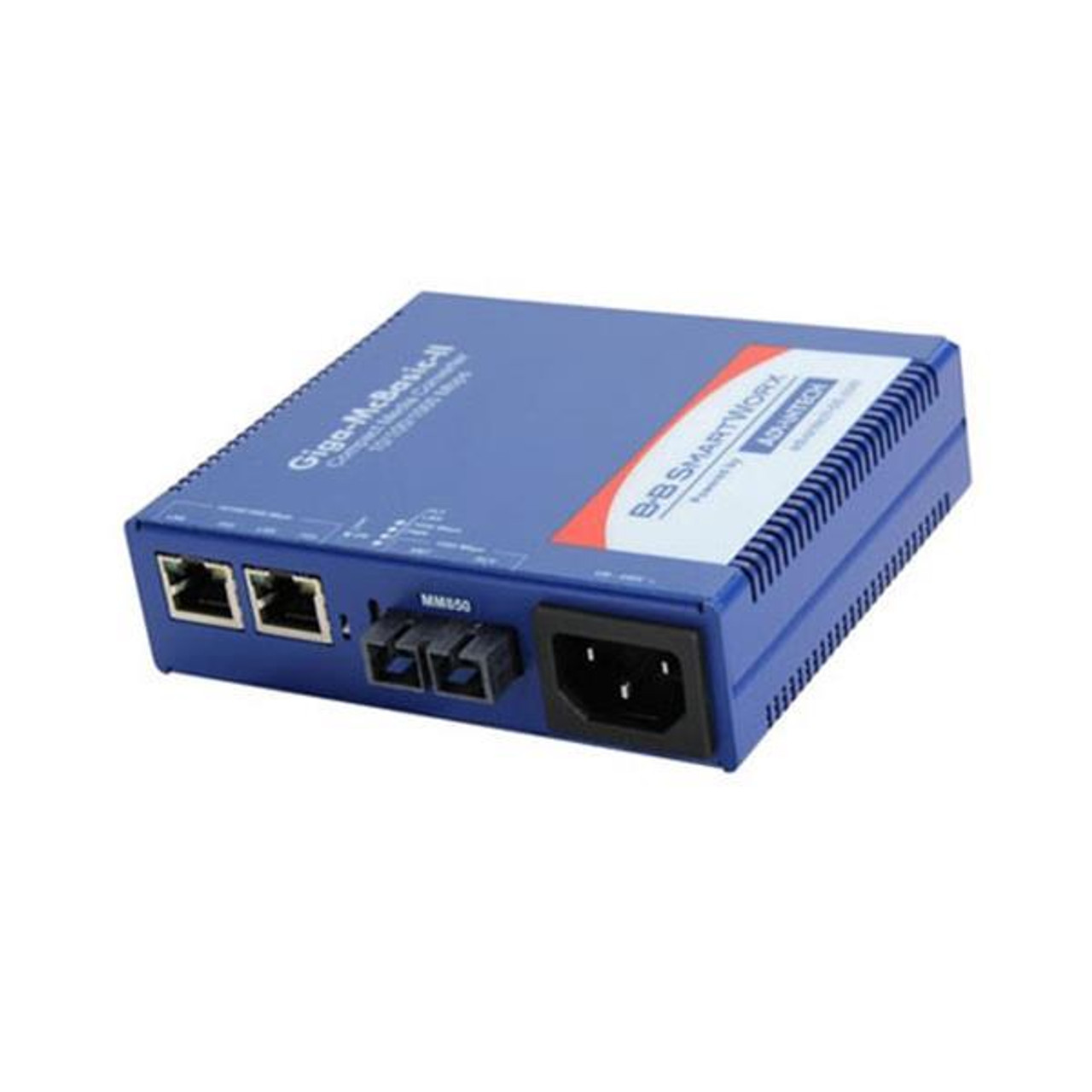 Advantech 100Mbps and 10/100/1000Mbps 2x Network RJ-45 1x SC Ports Multi-mode Gigabit Ethernet 10/100/1000Base-TX 1000Base-SX Desktop DIN Rail