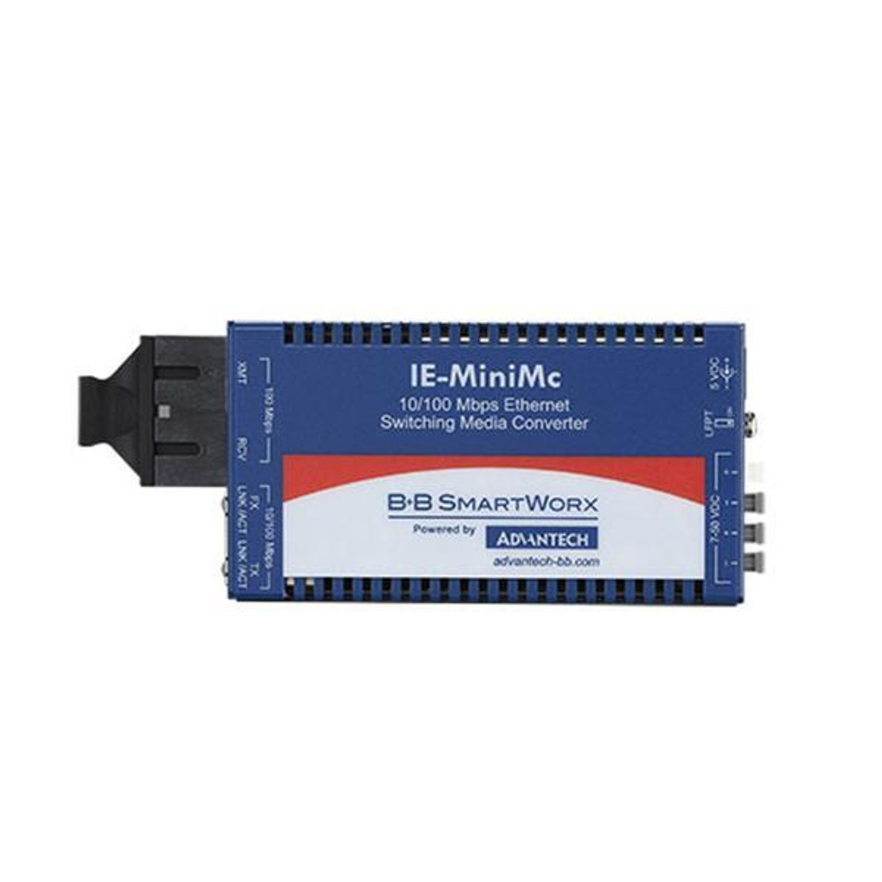 Advantech IMC-350I 1x Network RJ-45 1x PoE RJ-45 Ports 1x SC Ports DuplexSC Port Fast Ethernet 10/100Base-T 100Base-X Wall Mountable DIN Rail