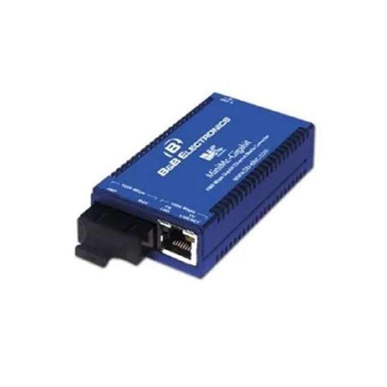 B+B SmartWorx 10/100/1000Mbps Miniature 1x Network RJ-45 1x SC Ports DuplexSC Port Multi-mode Gigabit Ethernet 10/100/1000Base-TX Rail-mountable