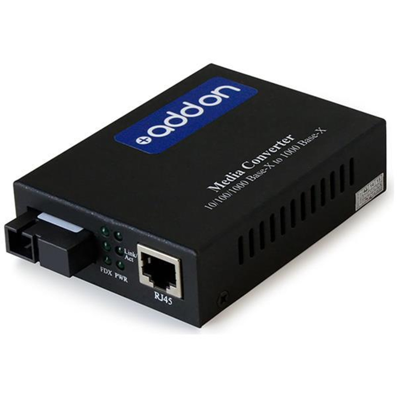 AddOn 10/100/1000Base-TX RJ-45 to 1000Base-BXD(SC) BiDi SMF 1550nmTX/1490nmRX 60km Media Converter