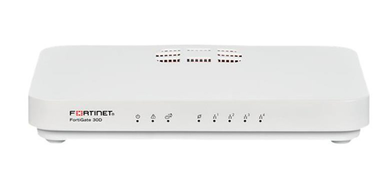Fortinet FortiGate 30D Network Security/Firewall Appliance - 5 Port - Gigabit Ethernet - 5 x RJ-45 -