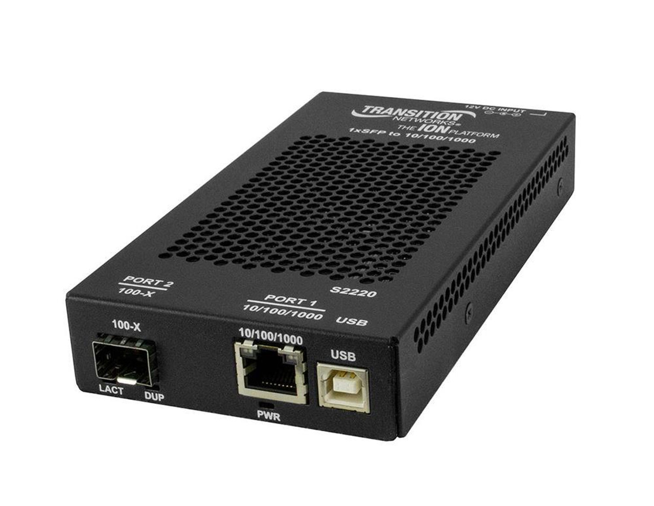 Transition Networks 10/100/1000Baset To 100Baselx10 Sm Sc 20Km 3.3V Media Converter W/Dmi-Sa