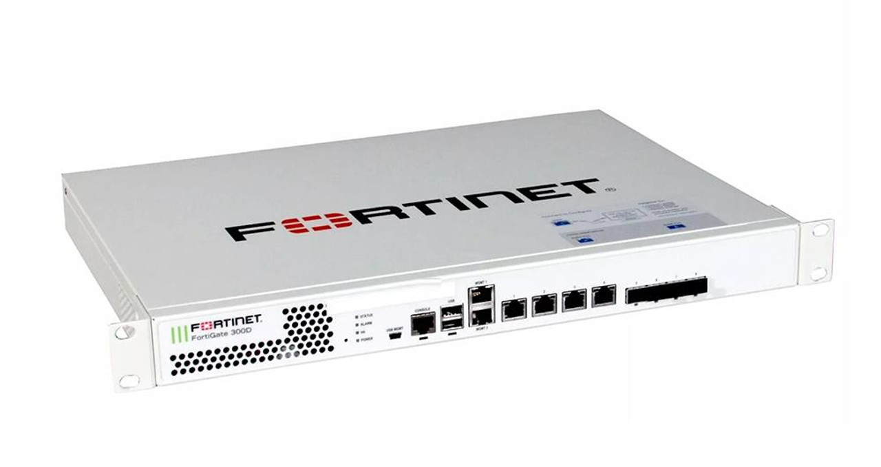 Fortinet Fortigate 300D Network Security/Firewall Appliance - 6 Port -  10/100/1000Base-T - Gigabit Ethernet - AES (