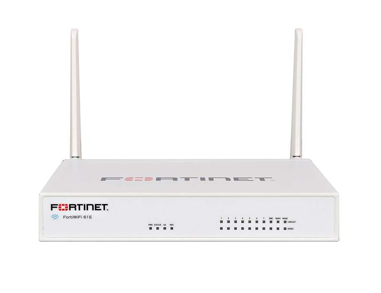 Fortinet FortiWifi 61E Network Security/Firewall Appliance - 10 Port - 1000Base-T - Gigabit Ethernet - Wireless LAN IEEE 802.11ac - 10 x RJ-45 -