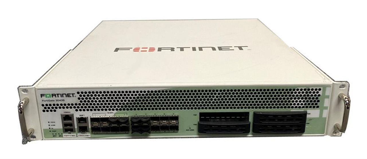 Fortinet FortiGate 3040B Firewall Appliance - 5 GB/s Firewall Throughput - 18 Total Expansion