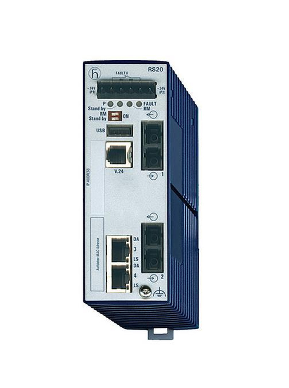 Hirschmann 4-Ports 10/100Base-TX Fast Ethernet Switch (Refurbished)