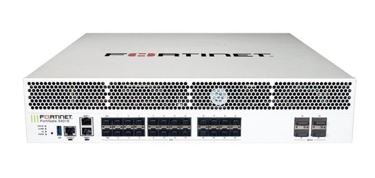 Fortinet FortiGate 3400E-DC Network Security/Firewall Appliance - 1000Base-X 10GBase-X 100GBase-X 40GBase-X - 100 Gigabit Ethernet - AES