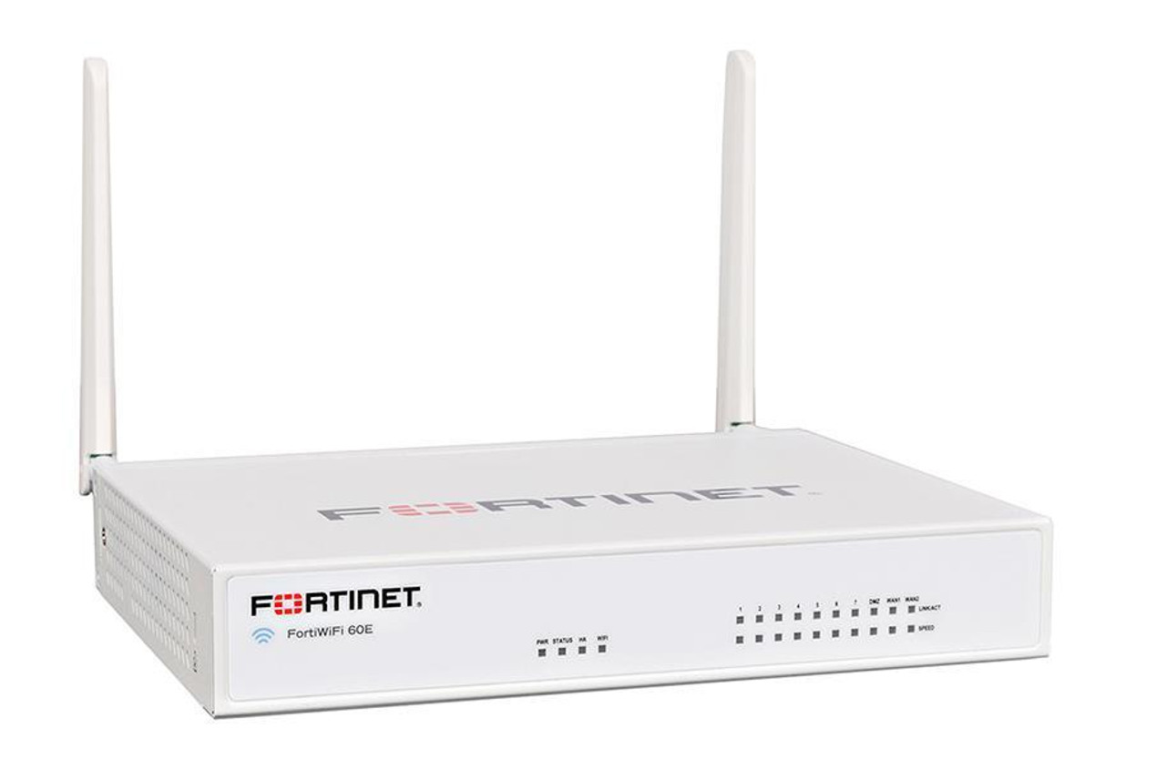 Fortinet FortiWifi 60E-DSL Network Security/Firewall Appliance - 9 Port - 1000Base-T - Gigabit Ethernet - Wireless LAN IEEE 802.11 a/b/g/n/ac - AES