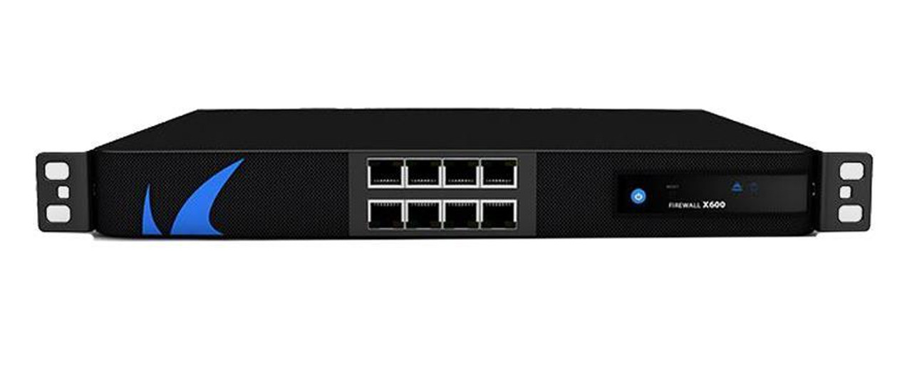 Barracuda Cloud-Connected High-Performance Next-Generation Firewall - 8 Port - 10/100/1000Base-T - Gigabit Ethernet - AES (128-bit) AES