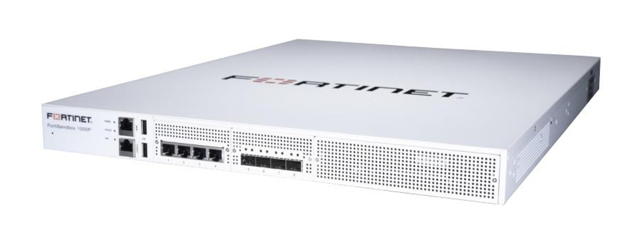 Fortinet FortiSandbox FSA-1000F Network Security/Firewall Appliance - 4 Port - 1000Base-X 1000Base-T - Gigabit Ethernet - 4 x RJ-45 - 4 Total