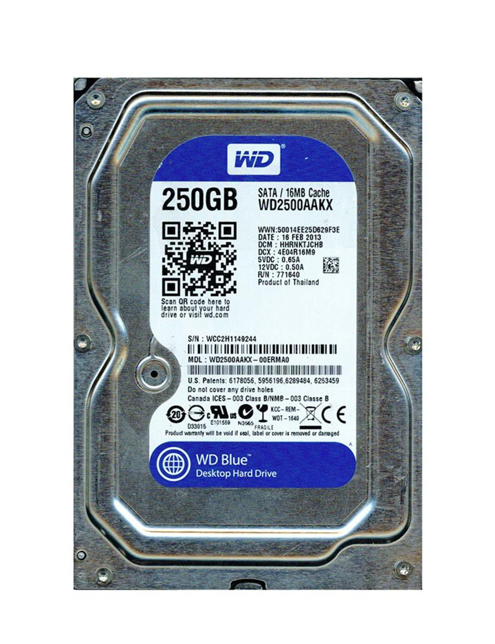 3.5インチ HDD Western Digital WD2500AAKX - タブレット