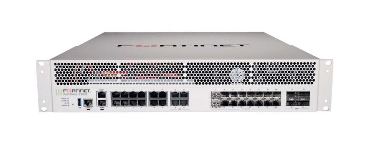 Fortinet FortiGate FG-3301E Network Security/Firewall Appliance - 18 Port - 1000Base-T 40GBase-X 10GBase-X 10GBase-T - 40 Gigabit Ethernet - 16