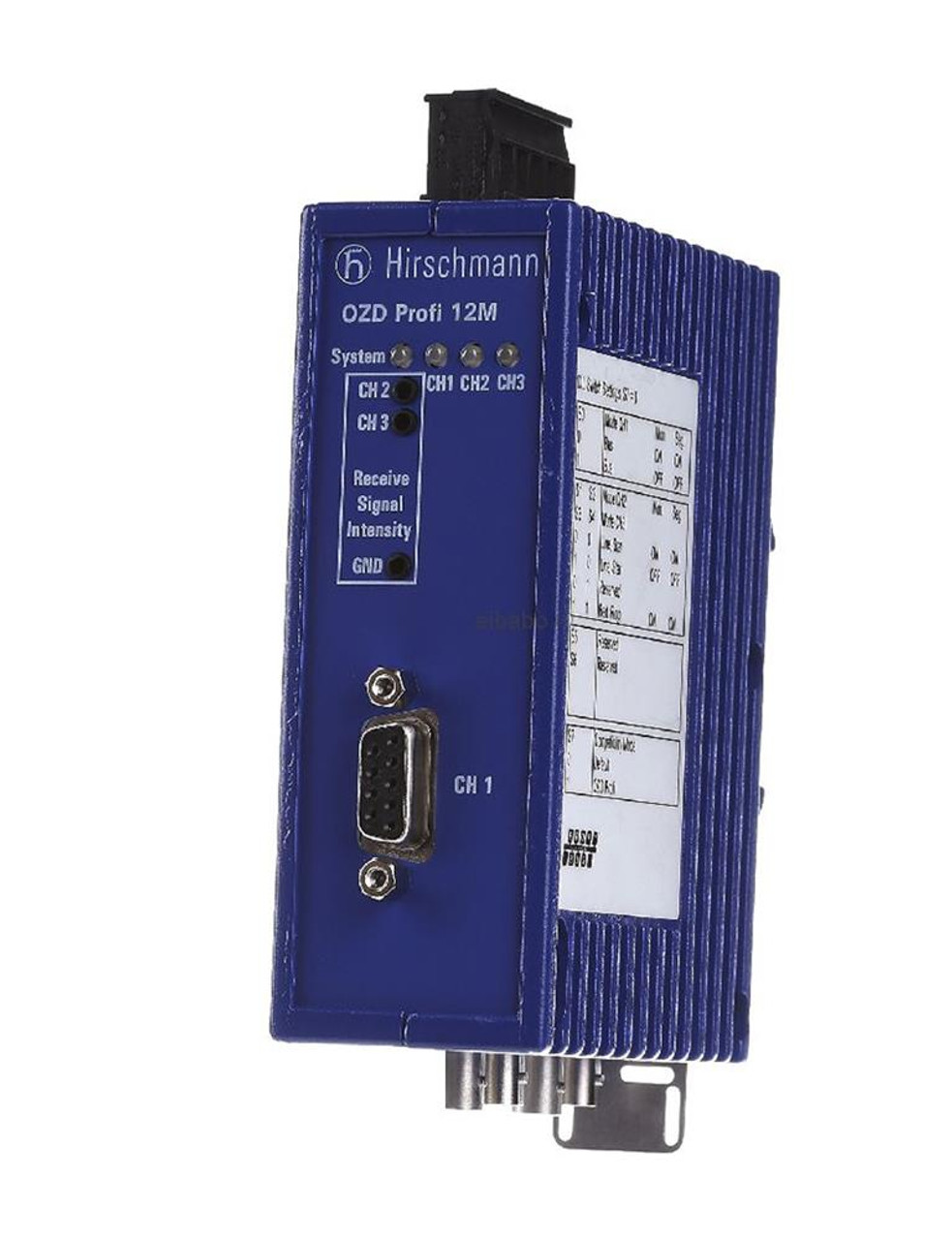 Hirschmann Ozd Profi 12M G12 1300 Eec Profibus 1 Elec-2 Optical Sm Converter Eec