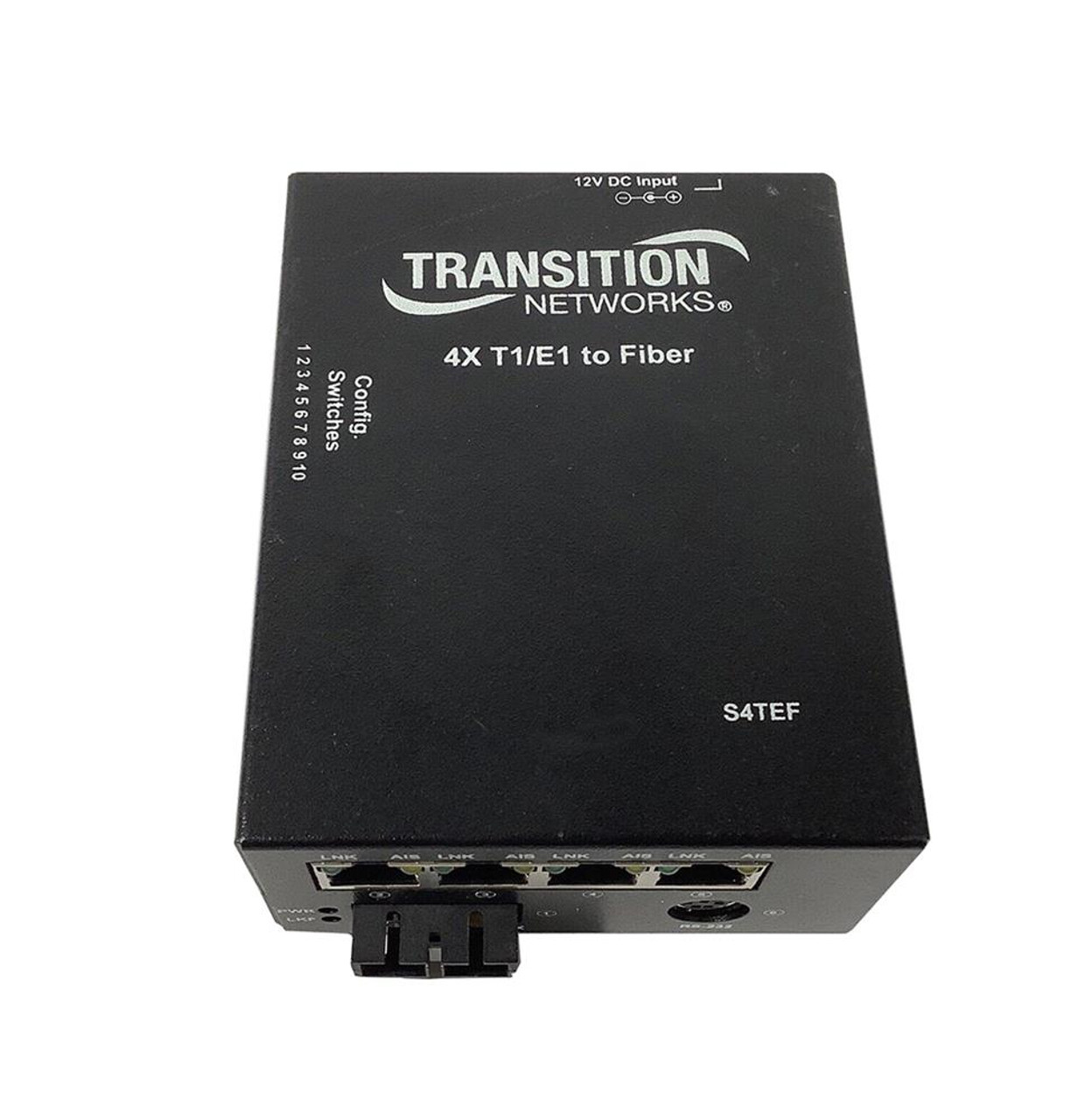 Transition Networks 4X T1/E1 Media Converter W/Ethernet 1-Sfp- La