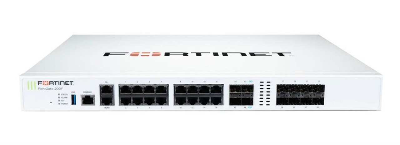 Fortinet FortiGate FG-201F Network Security/Firewall Appliance - 18 Port - 10/100/1000Base-T 1000Base-X 10GBase-X - 10 Gigabit Ethernet - AES