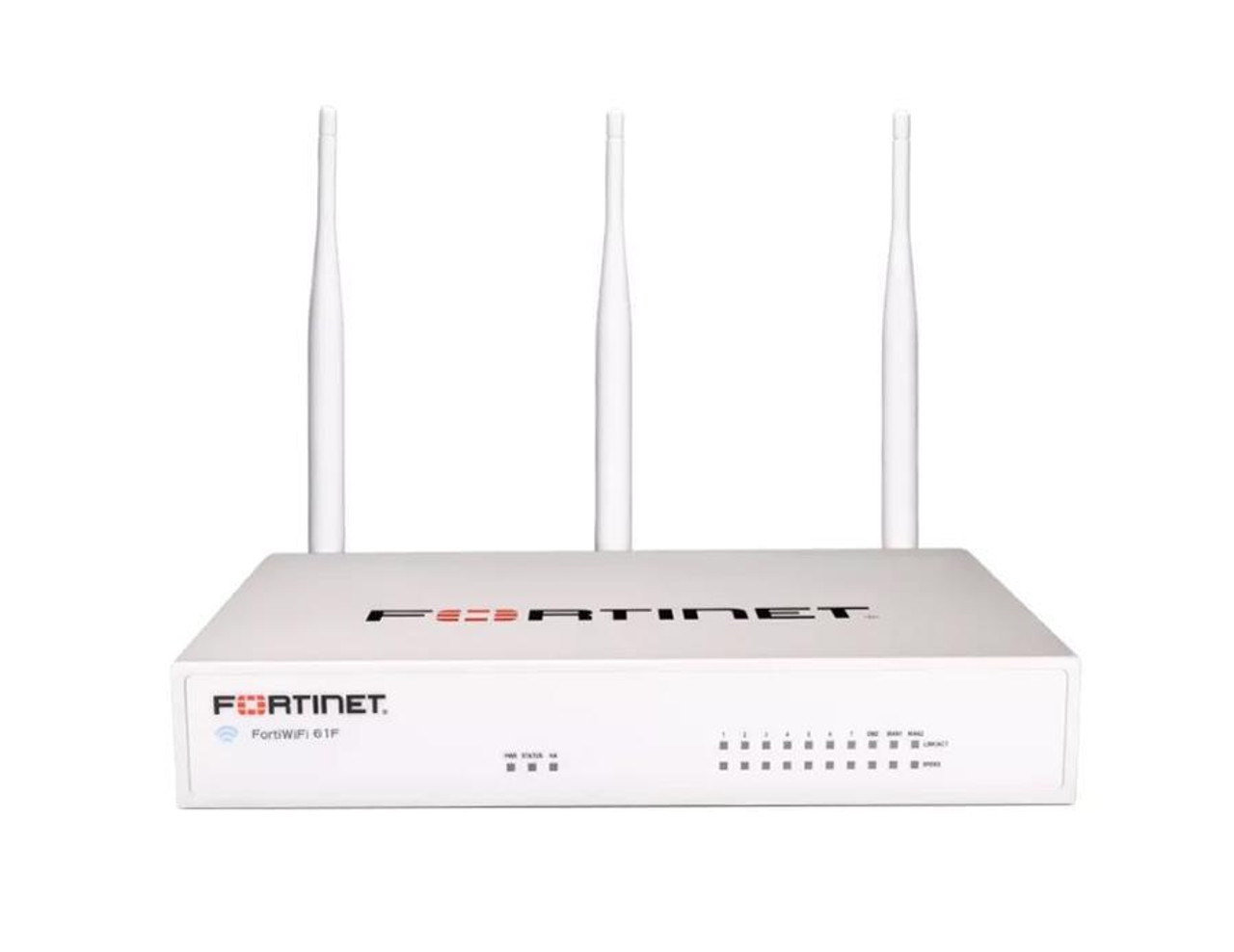 Fortinet FortiWifi FWF-61F Network Security/Firewall Appliance - 10 Port - 10/100/1000Base-T - Gigabit Ethernet - Wireless LAN IEEE 802.11