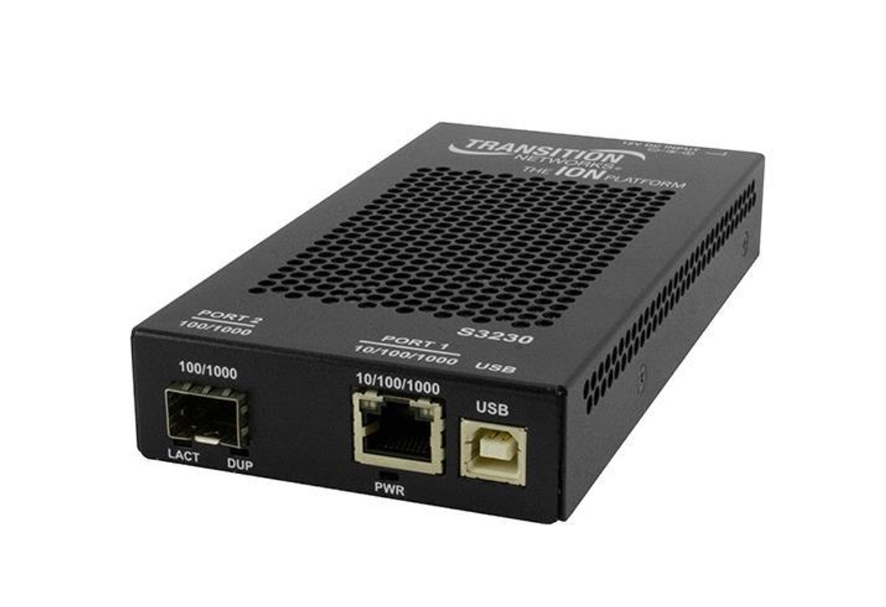 Transition Networks 10/100/1000Baset To 1000Base-BX 1310Tx/1490Rx 40Km 3.3V-Sa Media Converter