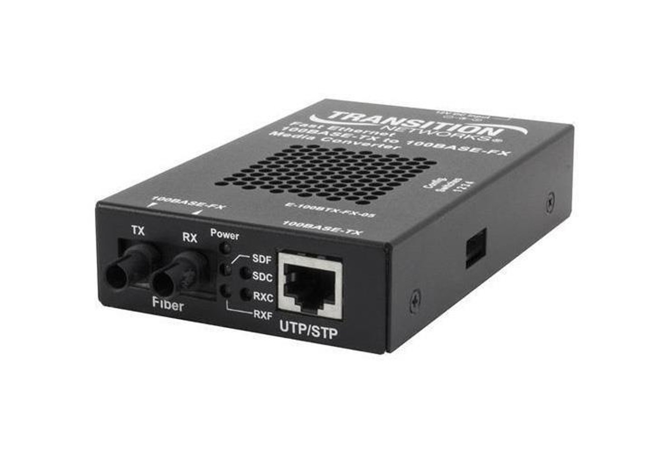 Transition Networks 100Base-TX RJ-45 328 to 100Base-FX 1300nm Media Converter