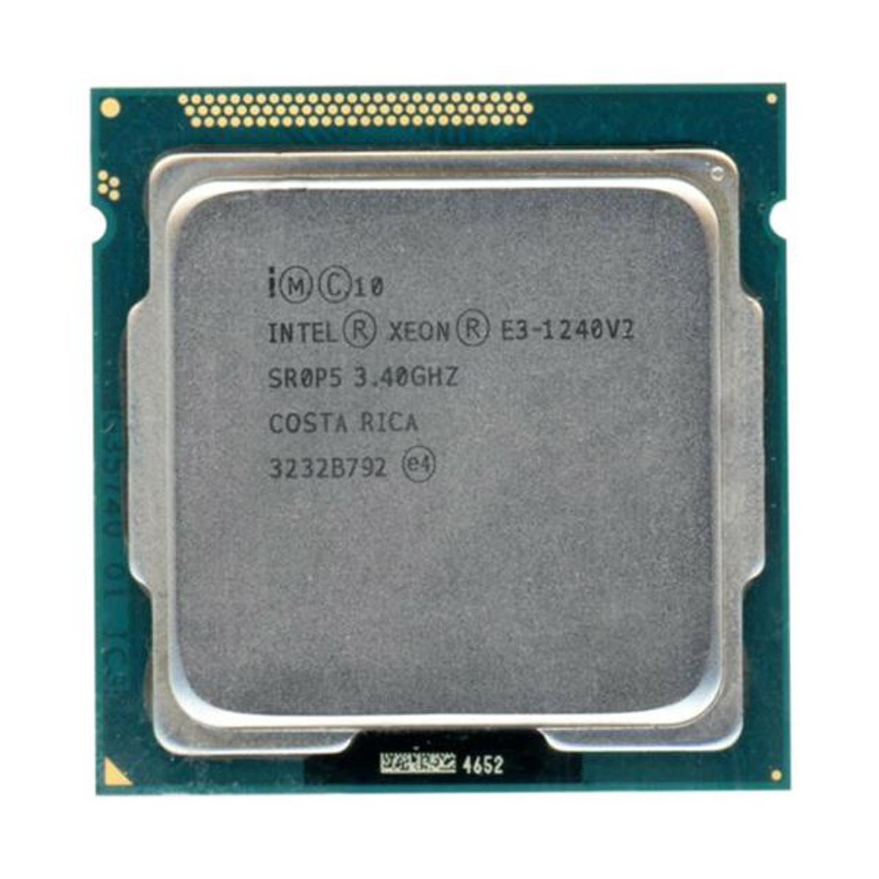 Dell 3.40GHz 5.00GT/s DMI 8MB L3 Cache Socket FCLGA1155 Intel Xeon E3-1240 v2 Quad Core Processor Upgrade