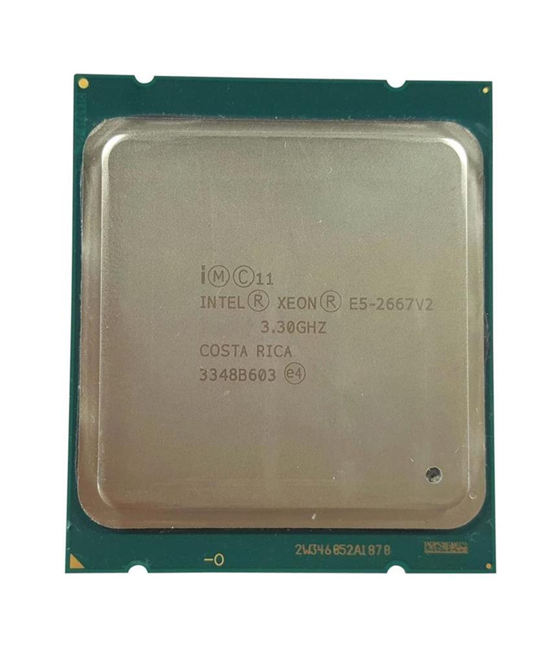 Dell 3.30GHz 8.00GT/s QPI 25MB L3 Cache Intel Xeon E5-2667 v2 8 Core Processor Upgrade