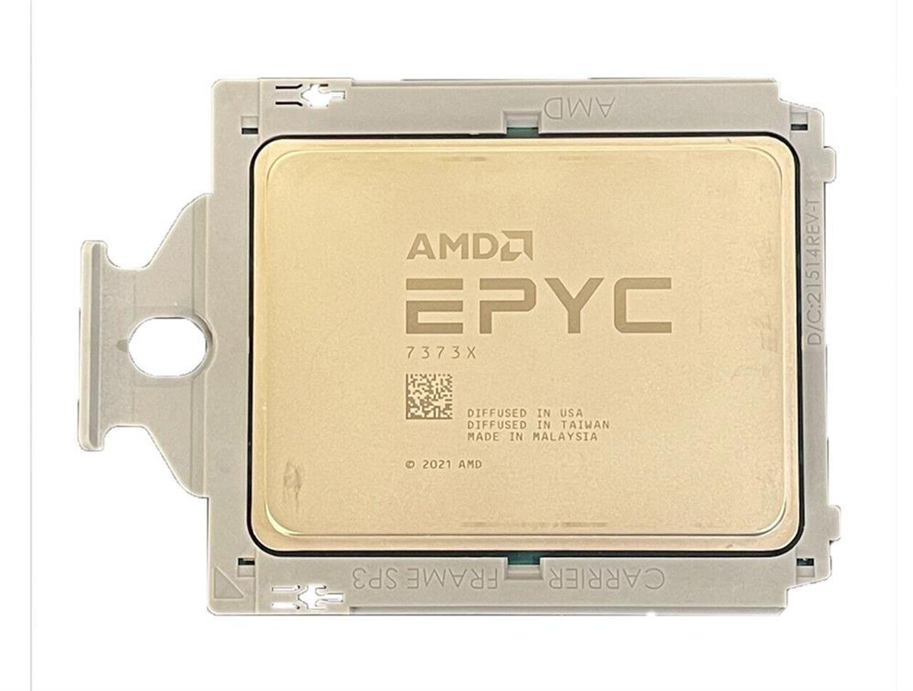 AMD EPYC 7373X 16-Core 3.05GHz 768MB L3 Cache Socket SP3 Server Processor
