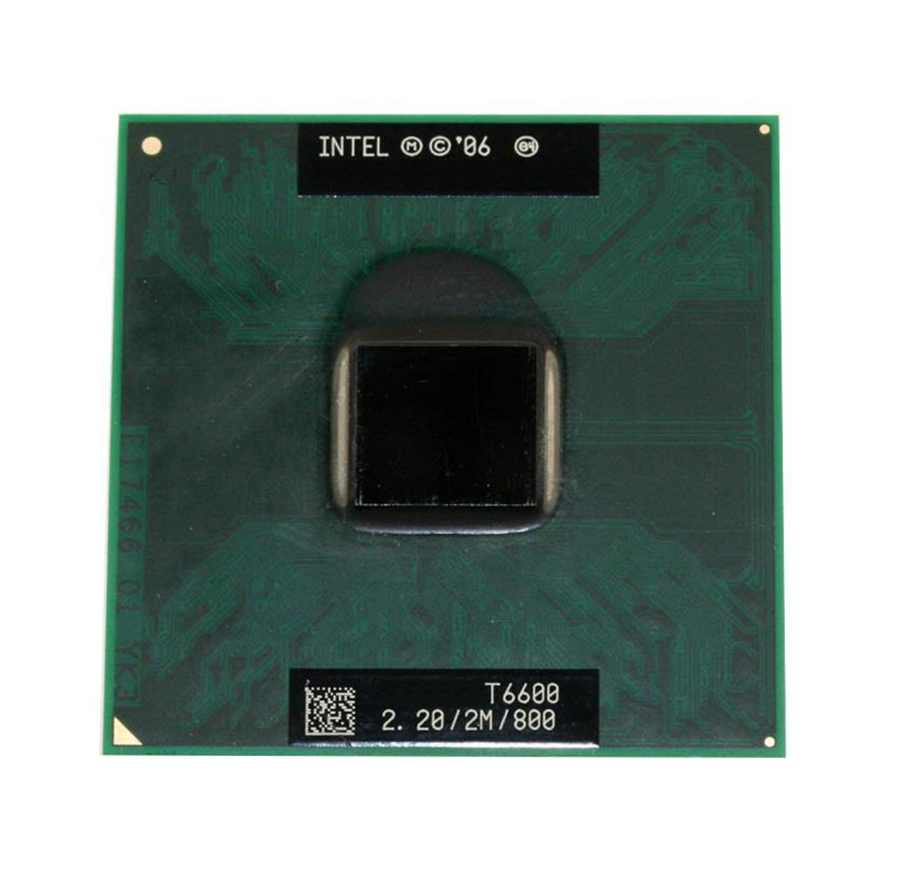 Intel Core 2 Duo T6600 2.20GHz 800MHz FSB 2MB L2 Cache Socket PGA478 Mobile Processor