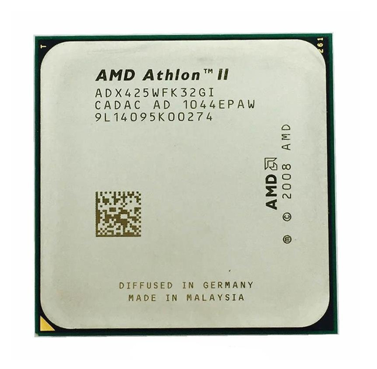 Dell 2.70GHz 4000MHz HT 1.5MB L2 Cache Socket AM3 PGA-941 AMD Athlon II X3 425 3-Core Processor Upgrade